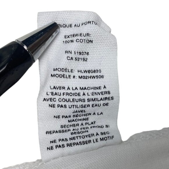 Helmut Lang White Red Colorblock Crew Neck Short Sleeve Lifeguard Baby Tee US XS - Picture 11 of 12